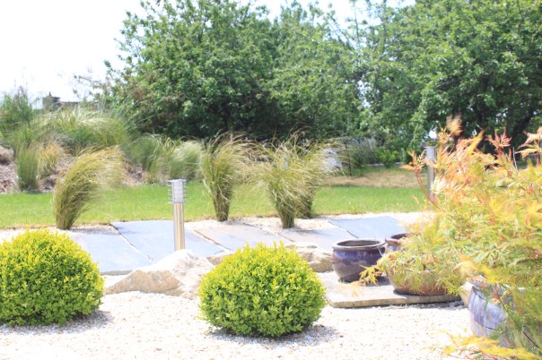 Jardin feng shui et son verger